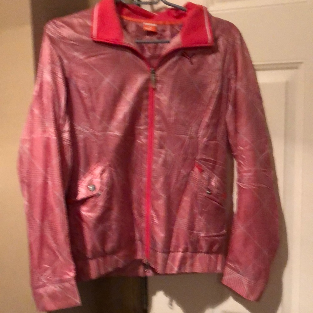 PUMA NYLON STYLISH SPORTS JACKET - Fits Small to medium only - EUC